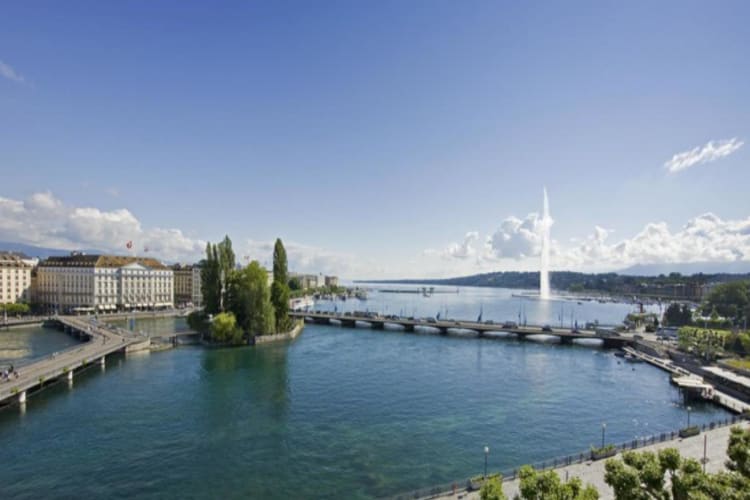 Views of Lake Geneva
